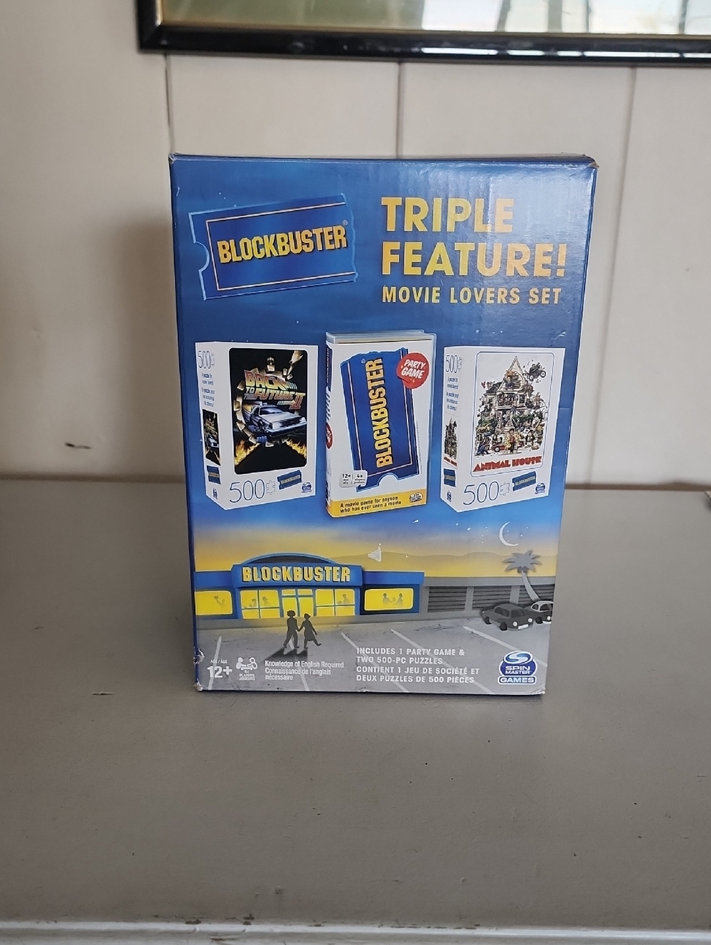Blockbuster Triple Feature! Movie Lovers Set - Blue